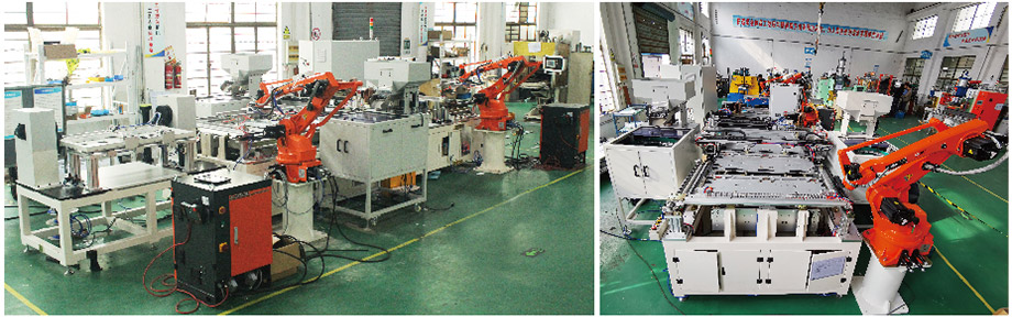 空調底板支架自動焊接生產線