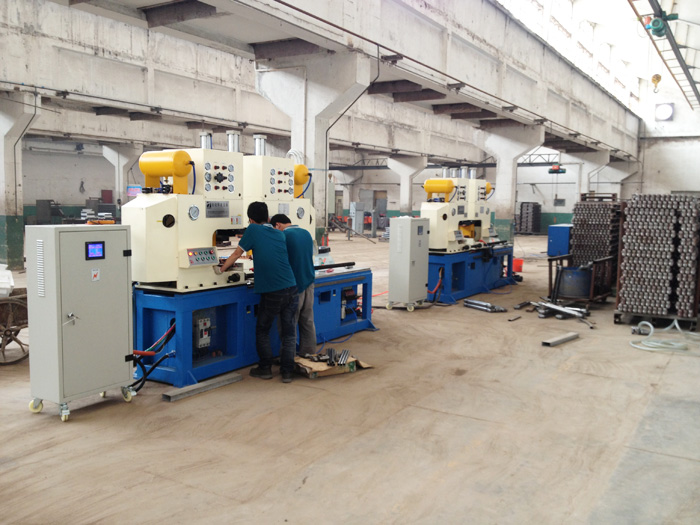 安嘉雙頭閃光對焊機艾芬達現場案例