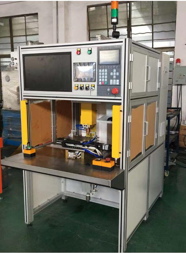 VC均溫板水口半自動點焊機