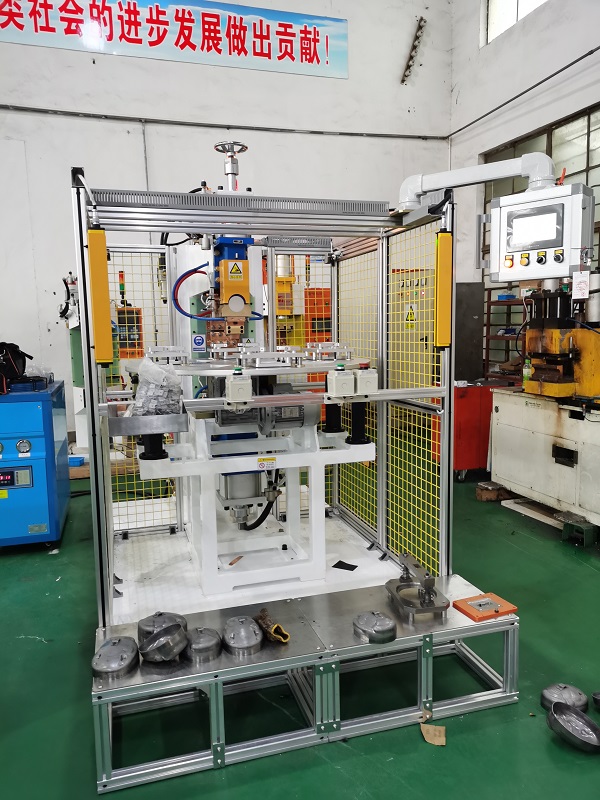 壓縮機殼體支架自動點焊機