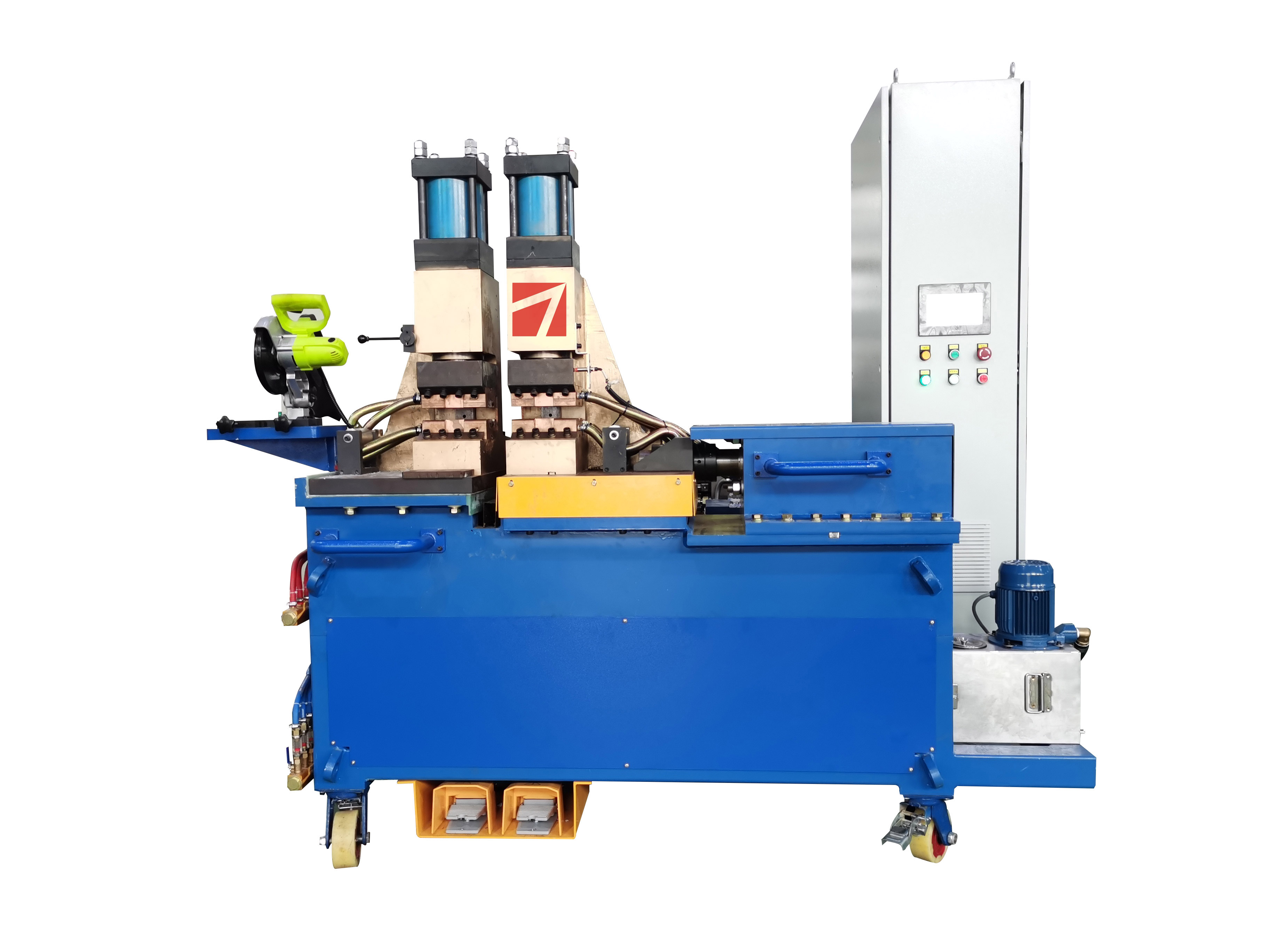 QFL雙鍛壓銅棒對焊機定制項目介紹 QFL雙鍛壓銅棒對焊機定制項目介紹