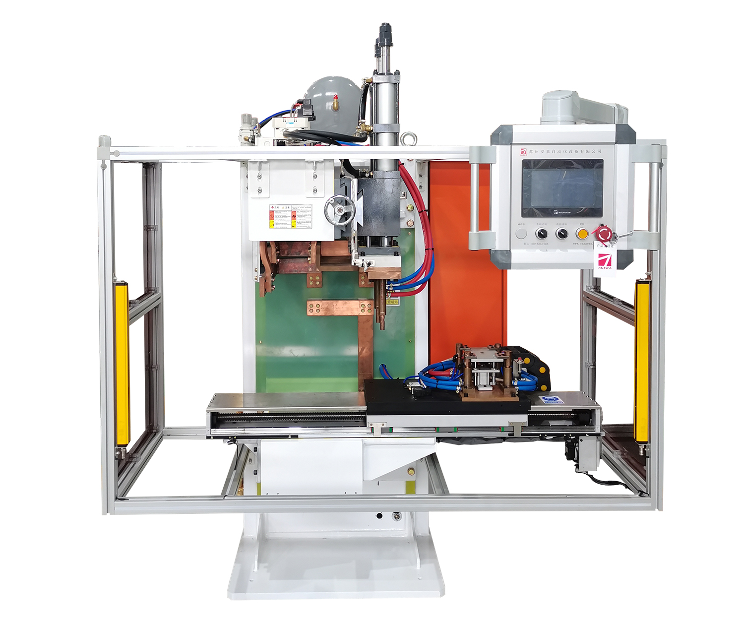 雙頭自動螺栓凸焊機項目介紹 雙頭自動螺栓凸焊機項目介紹