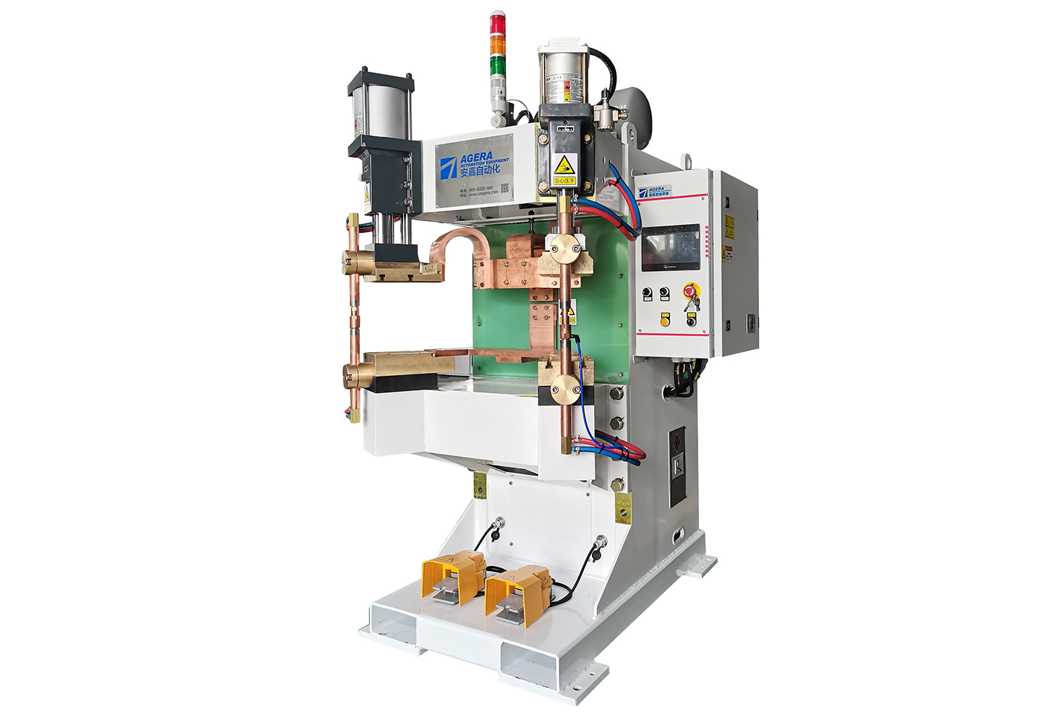 中頻直流雙頭螺母凸焊機項目介紹 中頻直流雙頭螺母凸焊機項目介紹