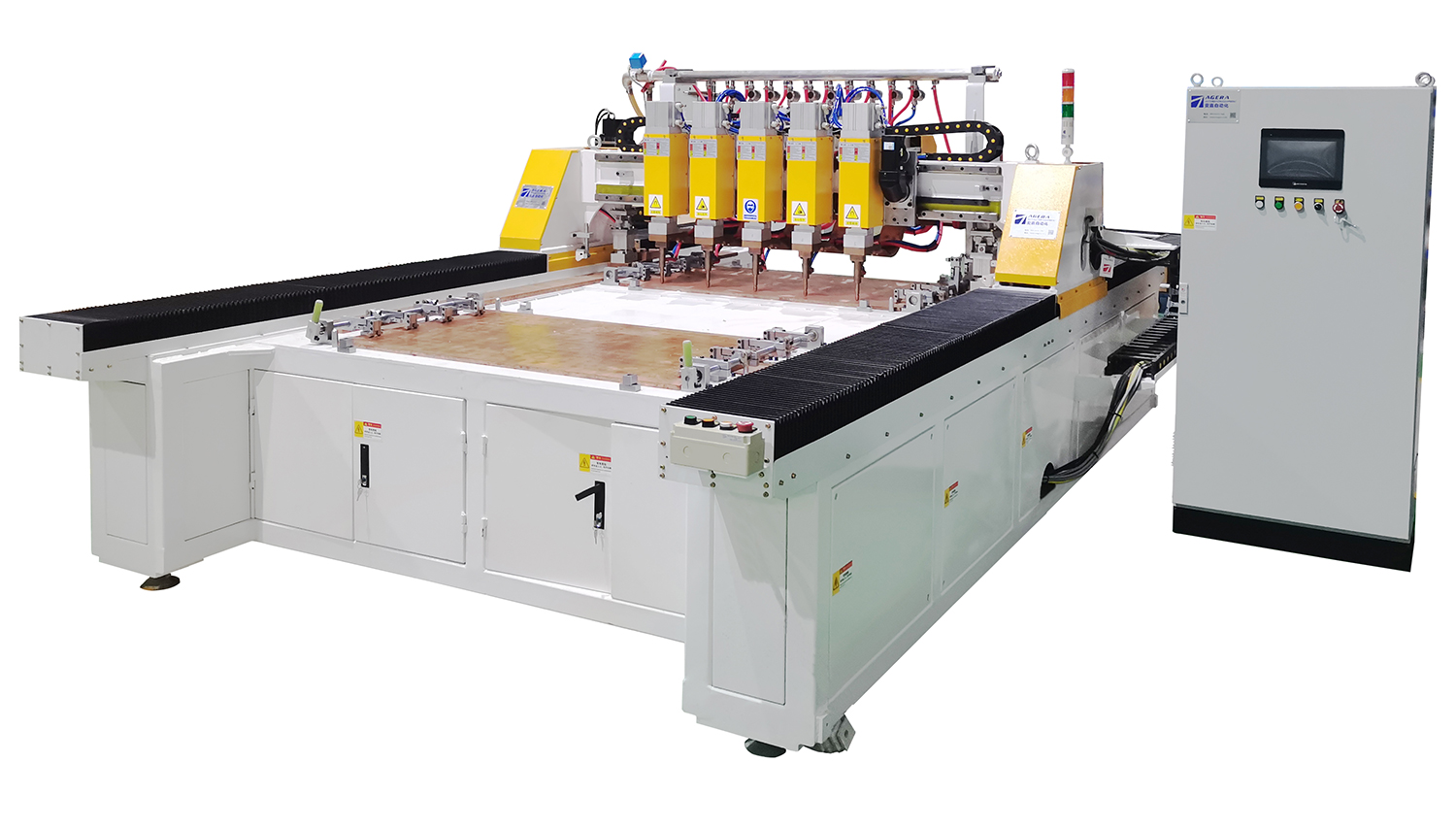 電池底板多頭點焊機定制項目介紹 電池底板多頭點焊機定制項目介紹