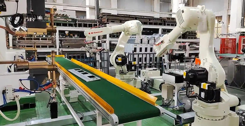 空調底板螺母凸焊工作站 空調底板螺母凸焊工作站