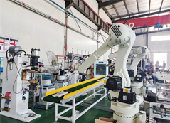 空調外殼全自動螺母凸焊工作站項目介紹 空調外殼全自動螺母凸焊工作站項目介紹
