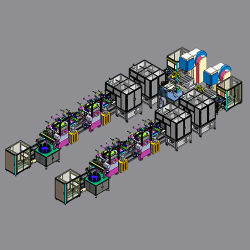 VC均熱板銅片自動點焊生產(chǎn)線
