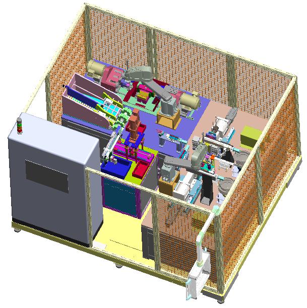 汽車穩定連桿全自動焊接工作站