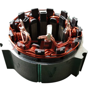 馬達轉子銅線點焊樣品