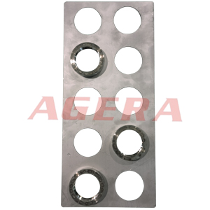 M50不銹鋼防爆柜螺母環(huán)凸焊樣品