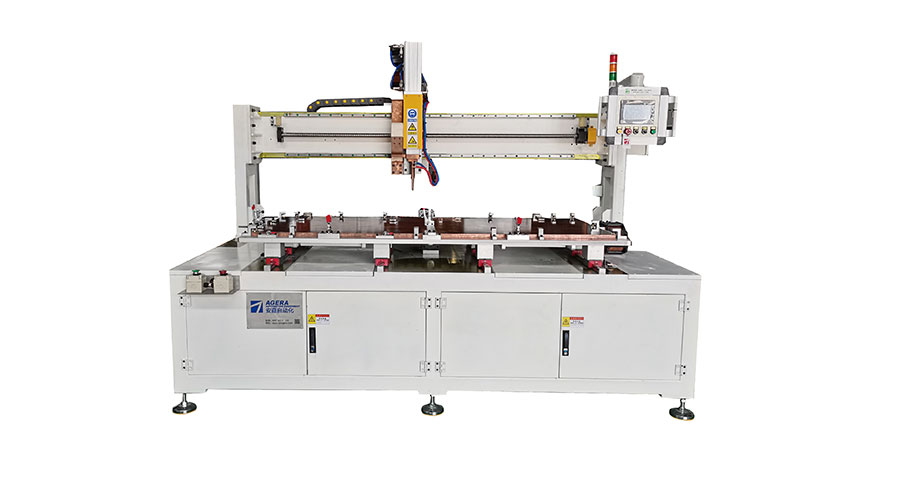 龍門式加強(qiáng)筋自動(dòng)平臺(tái)點(diǎn)焊機(jī)