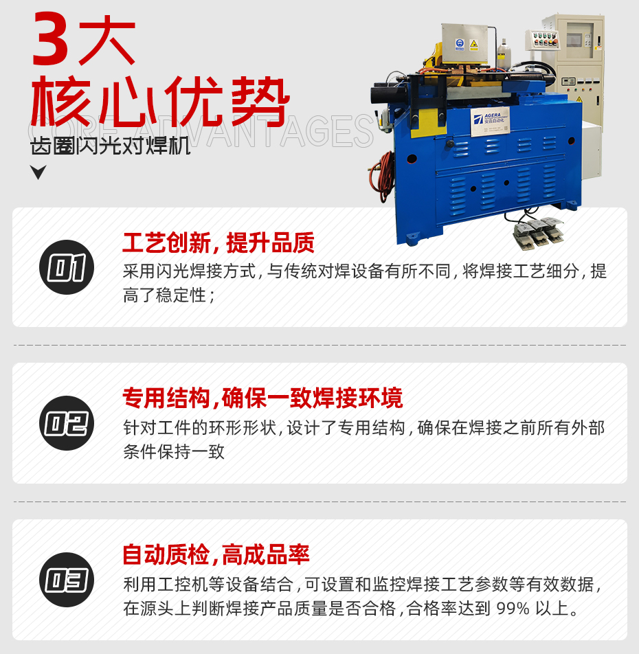 齒圈閃光對焊機核心優勢